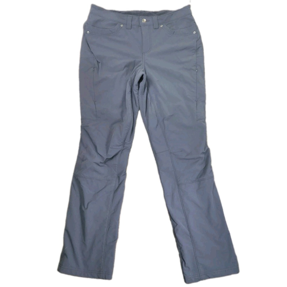 Duluth Trading Co Womens 12x33 Ink Flexpedition Fleece Lined Snow Winter Pants
